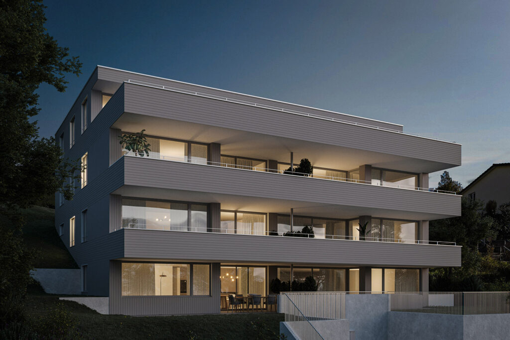 1 Aussenvisualisierung Kradolf Rosengarten 1