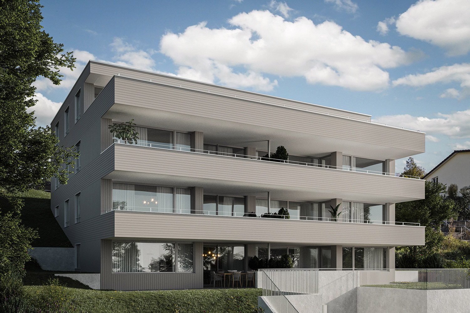 10 Aussenvisualisierung Kradolf Rosengarten 1