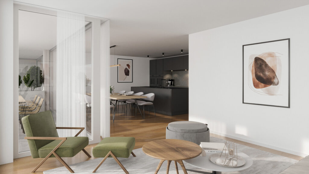 5 Innenvisualisierung Kradolf Rosengarten