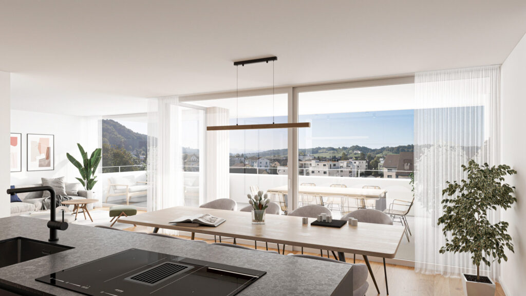 6 Innenvisualisierung Kradolf Rosengarten