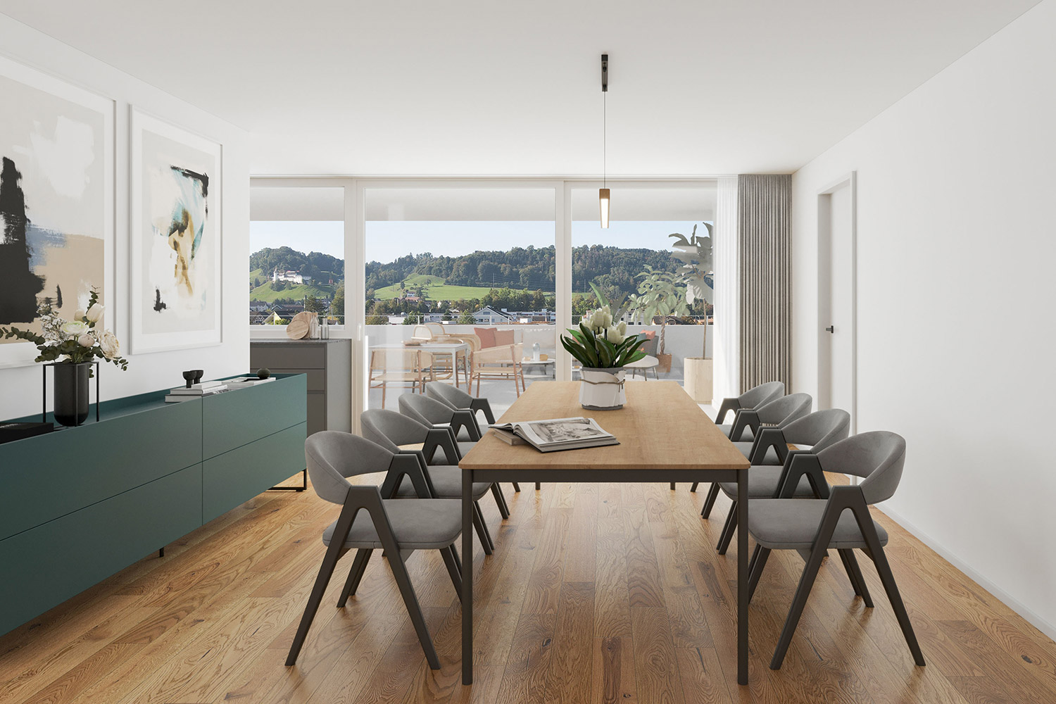 9 Innenvisualisierung Kradolf Rosengarten 1